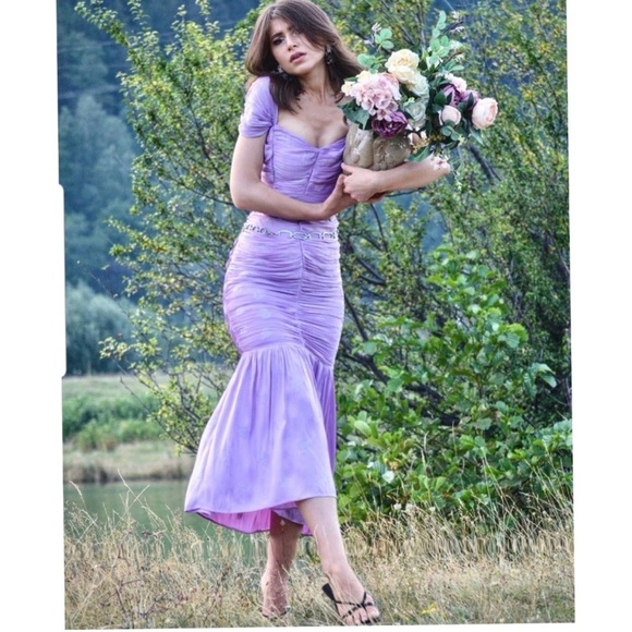 NWOT Zara Draped Dress - Picture 1 of 10